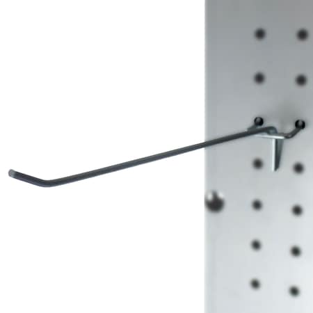 Presa 8 in Zinc-Plated Steel Pegboard Hooks for 1/8 in Pegboards, 50 pcs CP40004-50PK